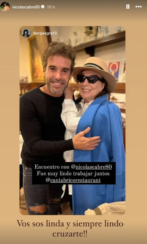 Nicolás Cabré. Graciela Borges